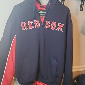 Red Sox Navy Hoodie. Heavy duty hoodie.
